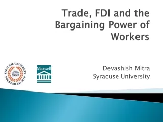 Trade, FDI and the Bargaining Power of Workers