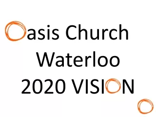 asis  Church Waterloo 2020 VISI   N