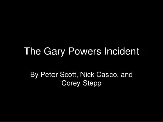 The Gary Powers Incident