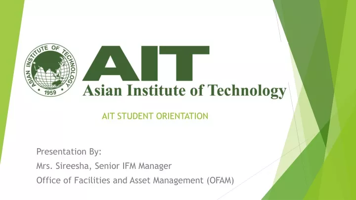 a i t student orientation