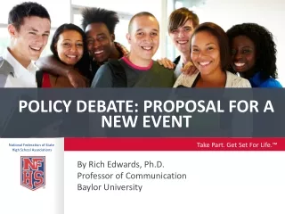 Policy debate: proposal for a new event
