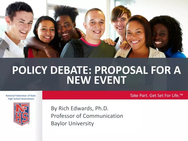 policy debate proposal for a new event