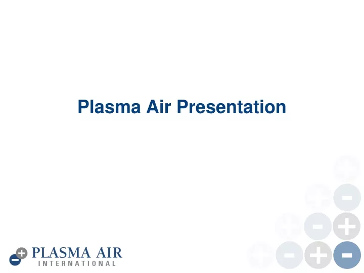 plasma air presentation