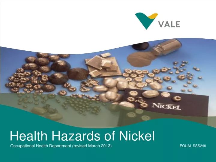 health hazards of nickel