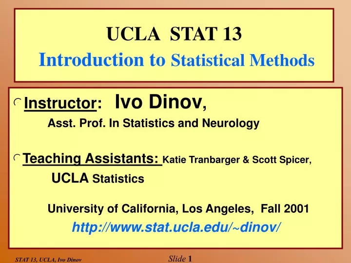 ucla stat 13 introduction to statistical methods