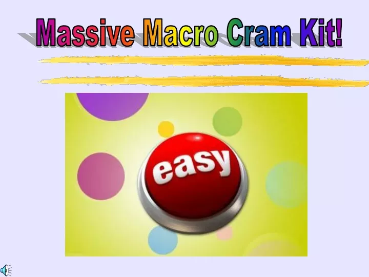 massive macro cram kit