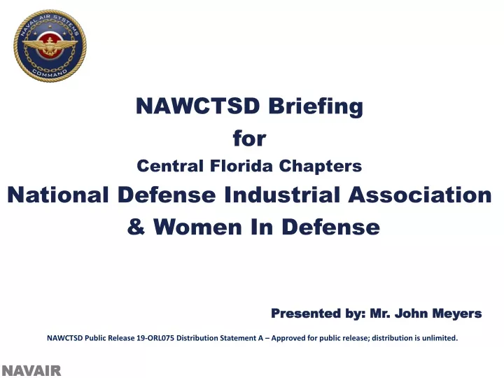 nawctsd briefing for central florida chapters