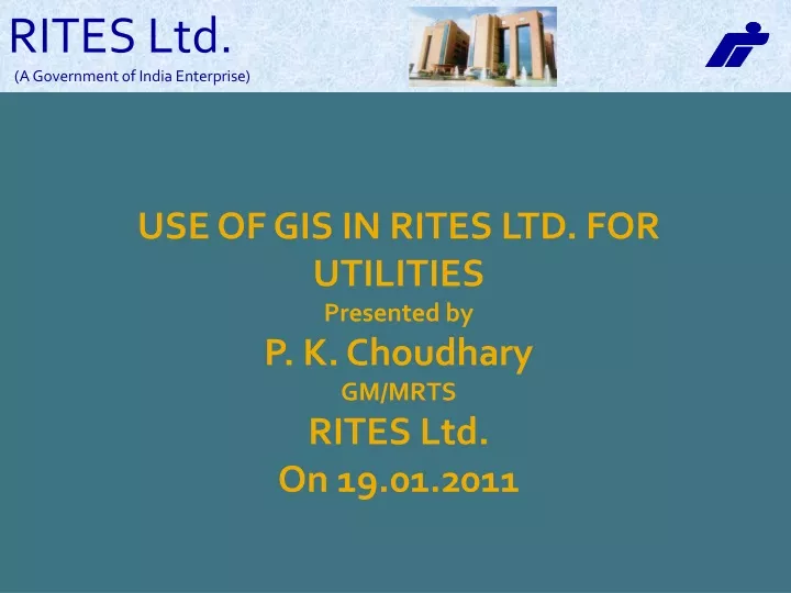 rites ltd a government of india enterprise