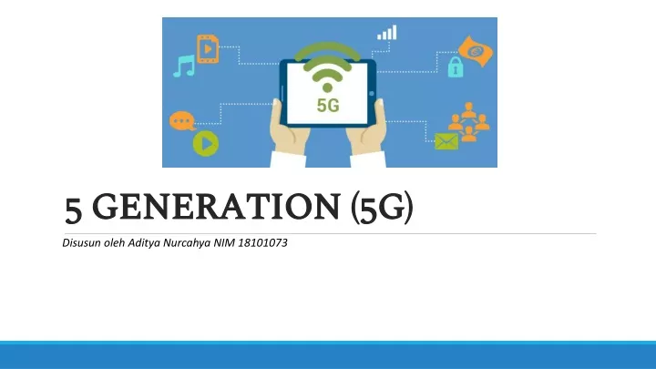 5 generation 5g