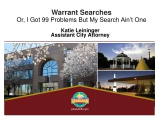 Warrant Searches