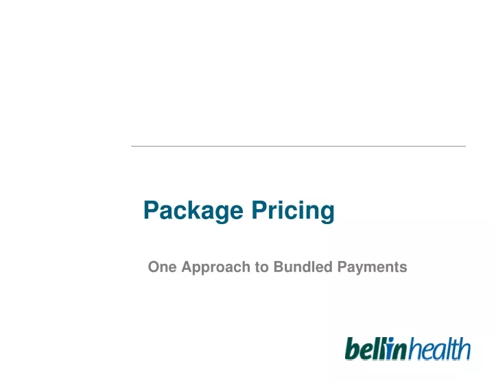 package pricing