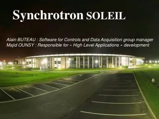 Synchrotron  SOLEIL
