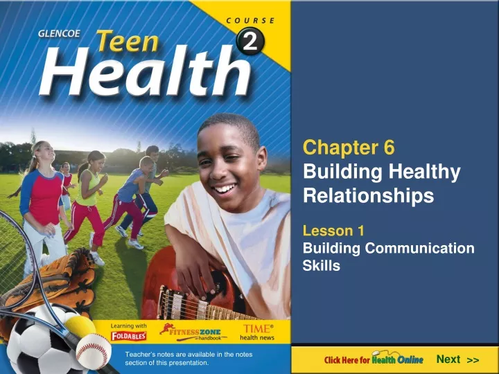 chapter 6 building healthy relationships