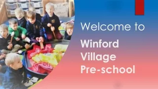 Winford Village              Pre-school