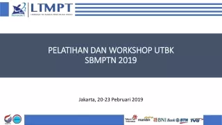 PELATIHAN DAN WORKSHOP UTBK  SBMPTN 2019