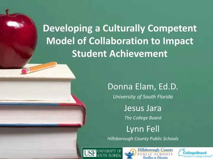 developing a culturally competent model of collaboration to impact student achievement