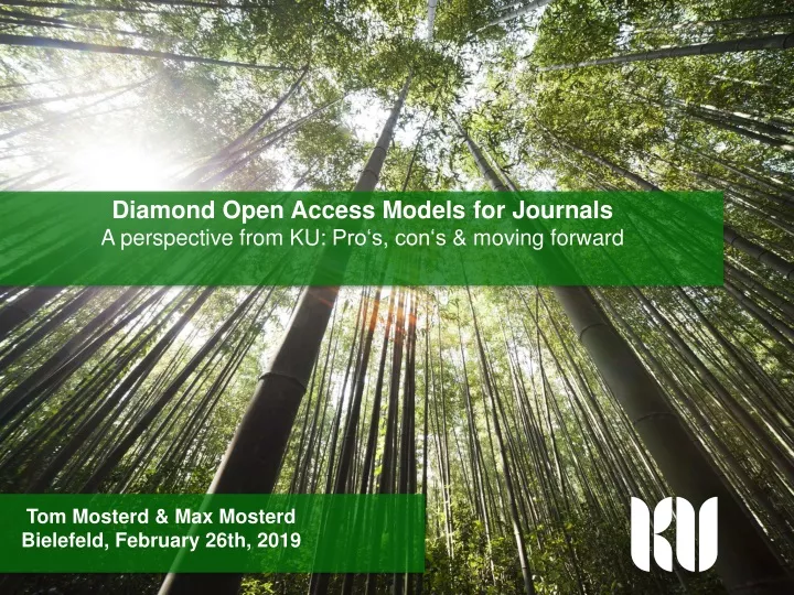 diamond open access models for journals