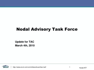 Nodal Advisory Task Force