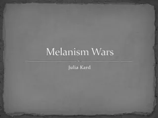 Melanism Wars