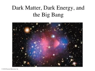 Dark Matter, Dark Energy, and the Big Bang