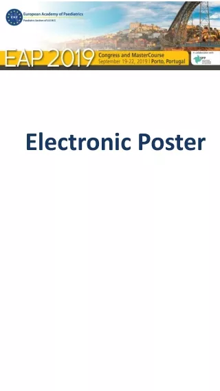 Electronic Poster