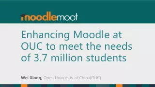 Wei  Xiong ,  Open University of China (OUC)