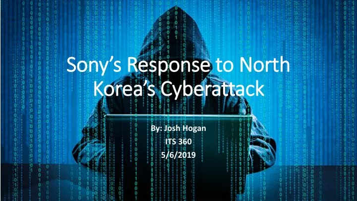 sony s response to north korea s cyberattack