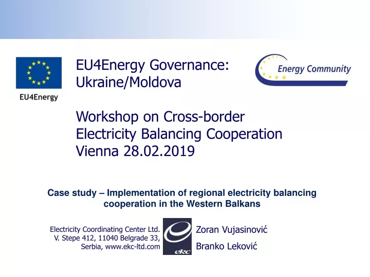 eu4energy governance ukraine moldova workshop