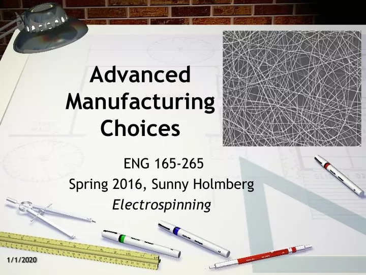 advanced manufacturing choices