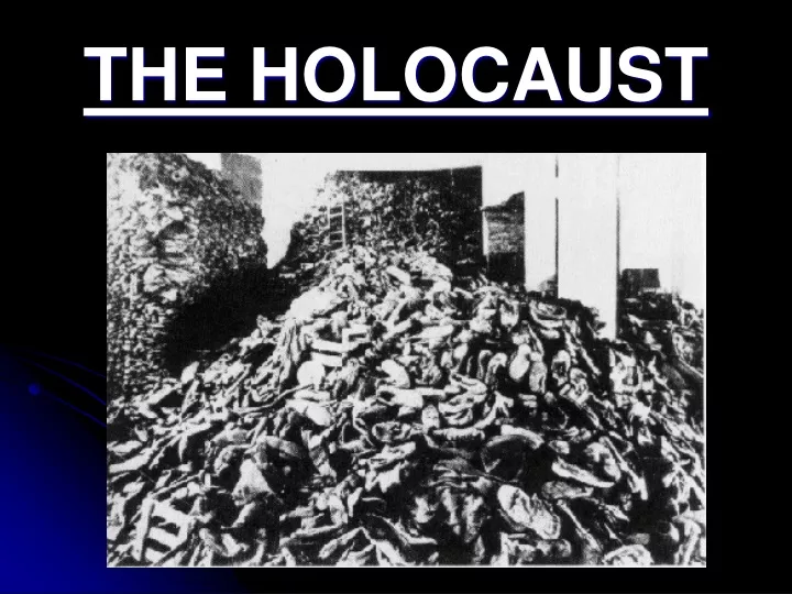 the holocaust