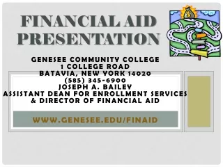 Financial Aid  Presentation