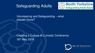 Safeguarding Adults