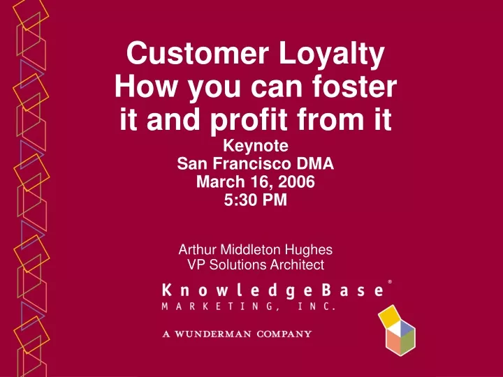 customer loyalty how you can foster it and profit