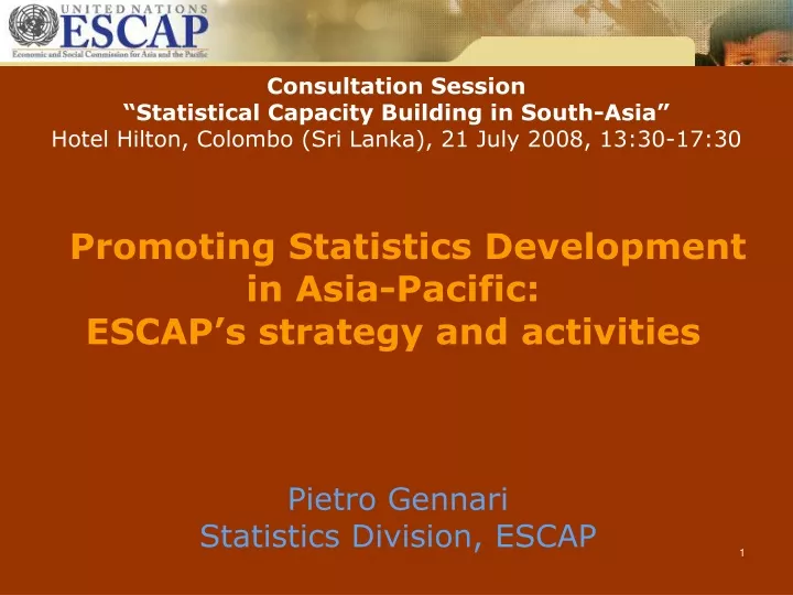 consultation session statistical capacity