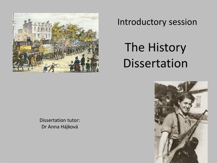 dissertation history pdf