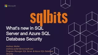 What’s new in SQL Server and Azure SQL Database Security