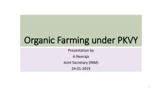Organic Farming under PKVY