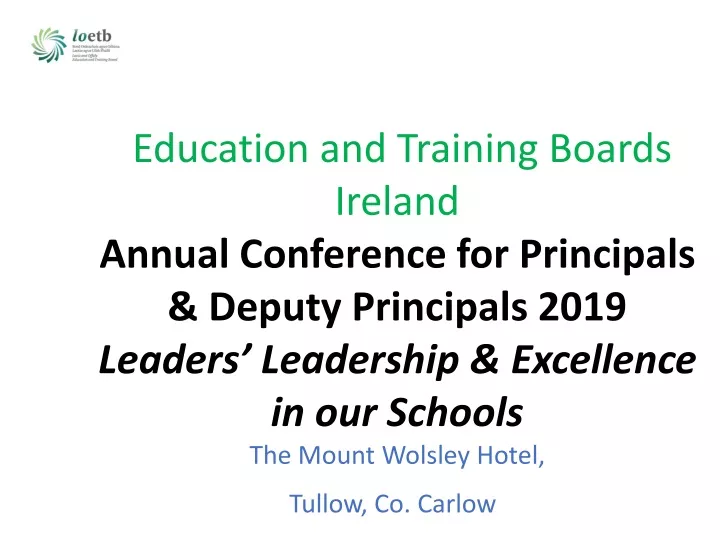 education and training boards ireland annual