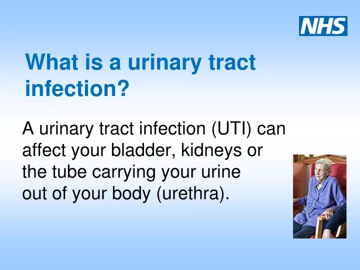 what is a urinary tract infection