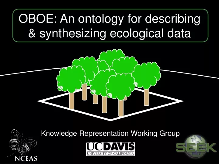 oboe an ontology for describing synthesizing