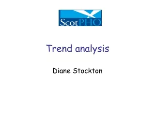 Trend analysis