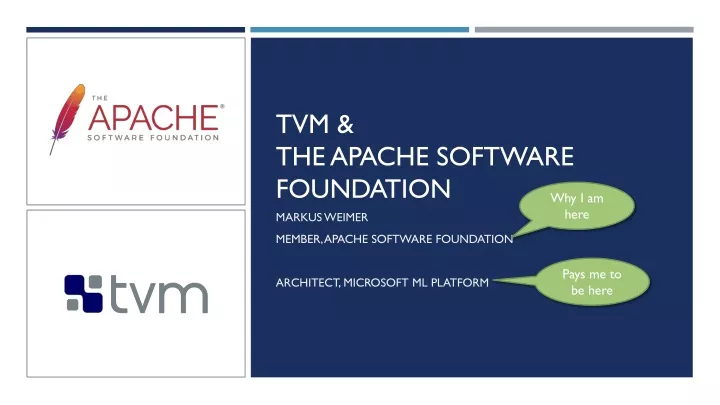 tvm the apache software foundation