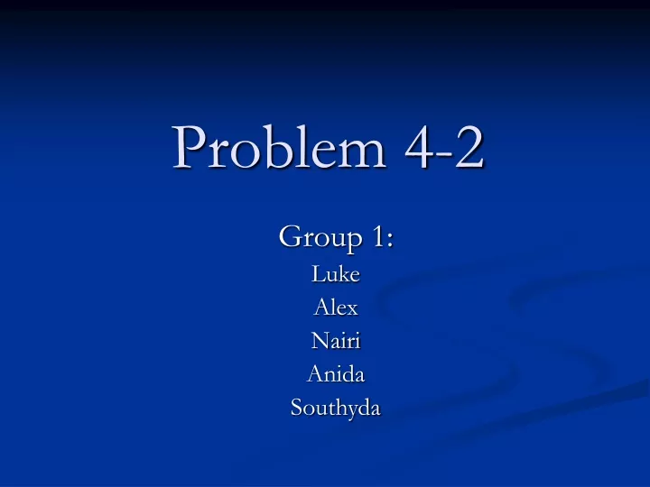 problem 4 2