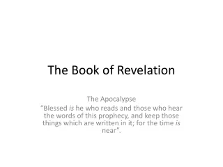 The Book of Revelation