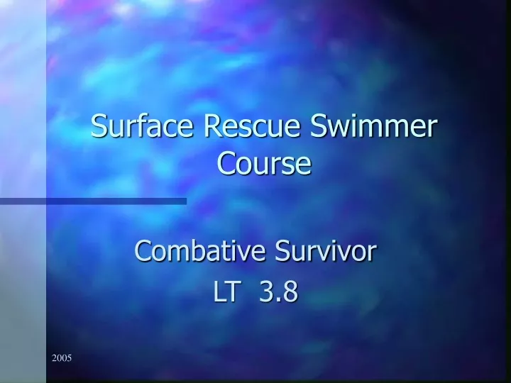 surface rescue swimmer course