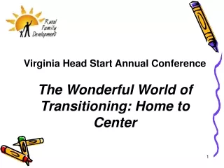 Virginia Head Start Annual Conference  The Wonderful World of Transitioning: Home to Center