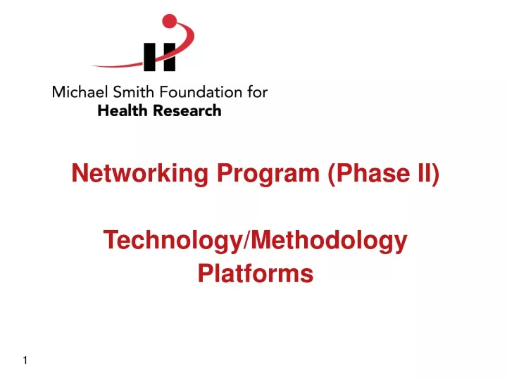 networking program phase ii technology
