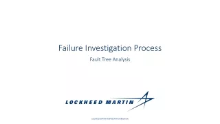 Failure Investigation Process
