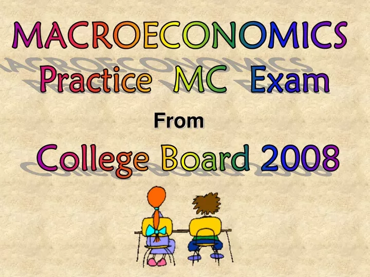 macroeconomics practice mc exam
