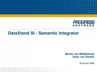 DataXtend SI - Semantic Integrator